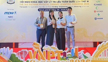 AI-Innomed Ghi dấu ấn tại Hội nghị Khoa học Vật lý trị liệu Việt Nam 2026
